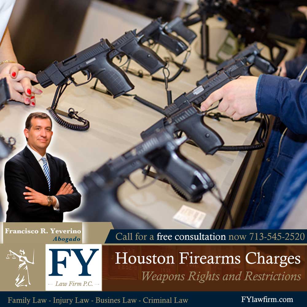 22 Firearms Charges in Houston