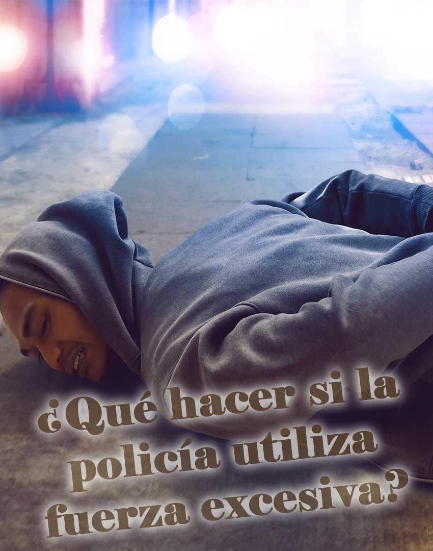 07 Qu hacer si la polica utiliza fuerza excesiva