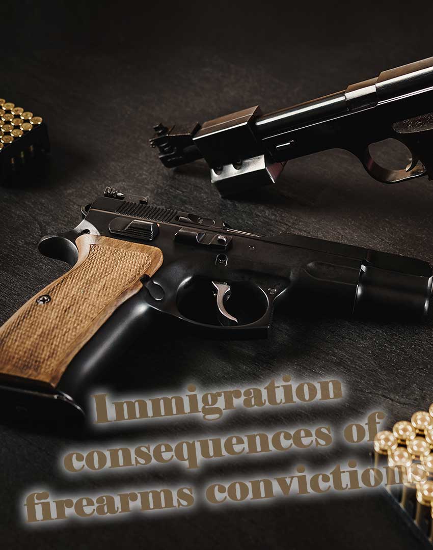 16 Immigration consequences of firearms convictions