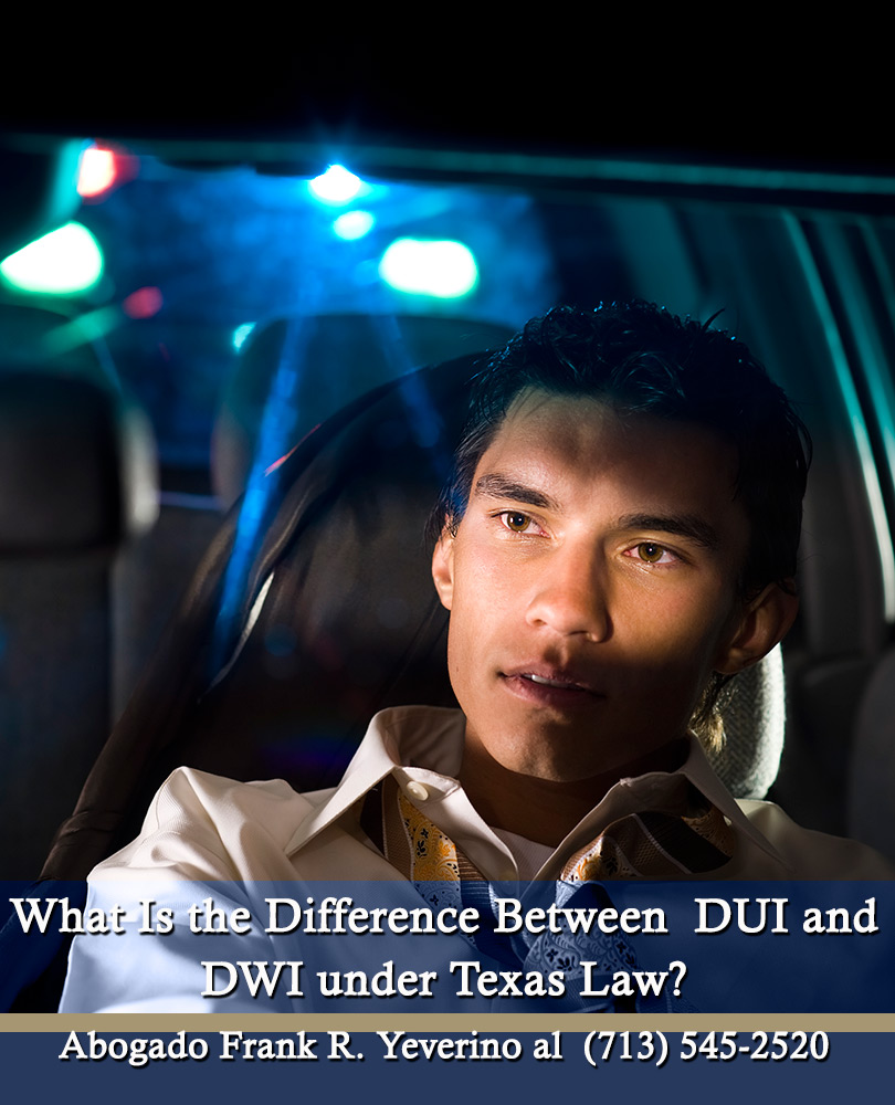 20 DUI and DWI under Texas Law